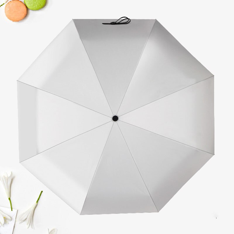 Sammenfoldelig regnfuld paraplystof sød solcreme klar børneparaply solparasol stærkt betræk jardin payung ideer lys 50 ko 025: Paraply 10