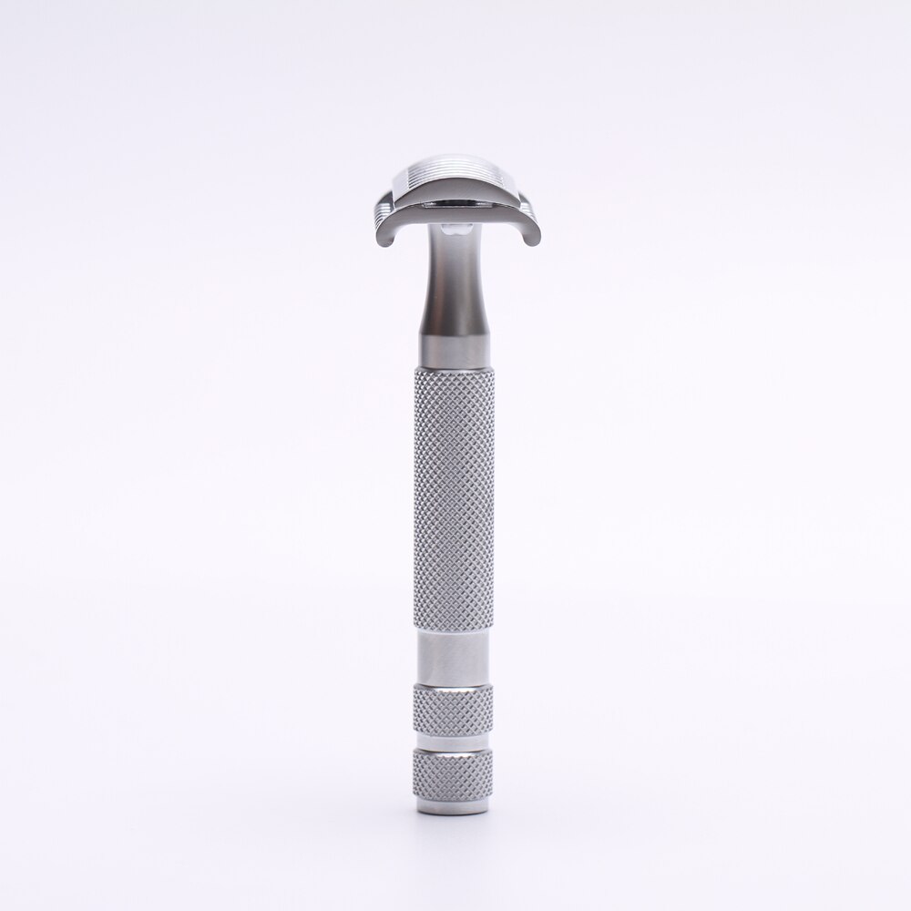 YAQI KNIGHT-HELMET Razor Head Stainless Steel Handle DE Safety Razor