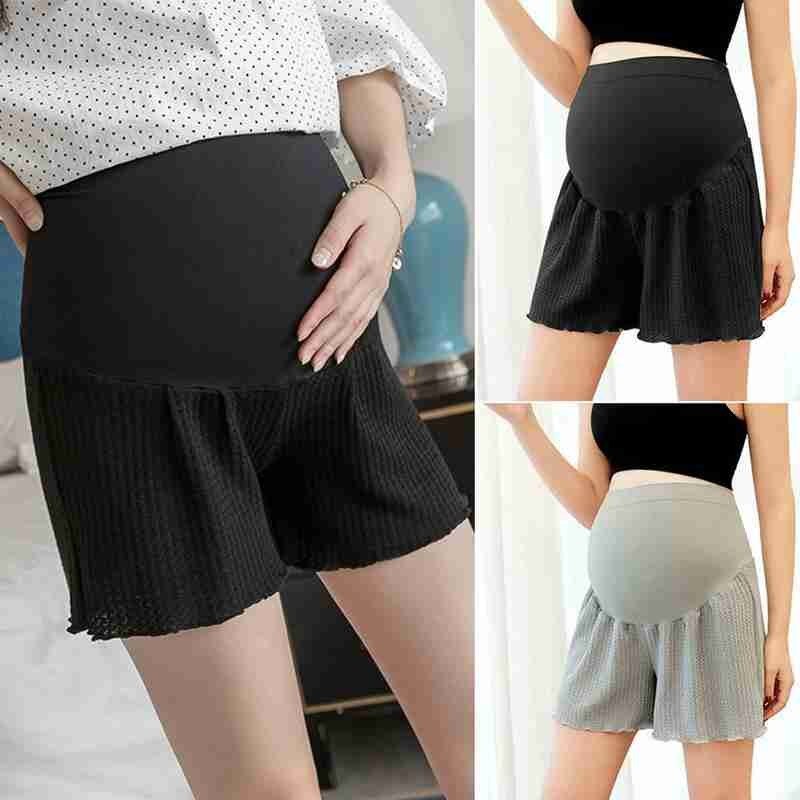 Maternity Shorts For Pregnant Women High Waist Pregnancy Maternity Shorts Straight Pants Pregnancy Trouser Clothing Clothes Q1T7