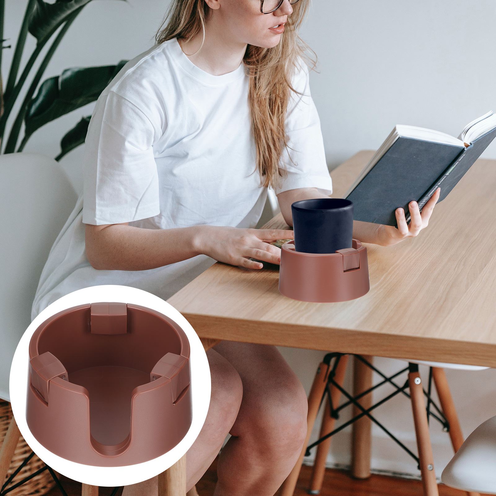 Multifunctional anti-spill cup holder fixed cup holder Boat Cup Holder Spill-proof Table Beverage Holder Car Coasters Supply