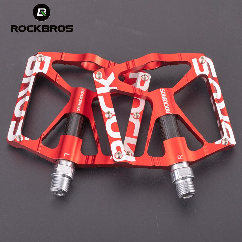 ROCKBROS – pédales de vélo ultralégères et réfléchissantes, accessoires de cyclisme
