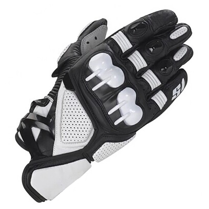 Moto gp pro S1 Racing Gloves Alpine Motocross Motorcycle Short Gloves Black Stars Leather Motorbike Gloves