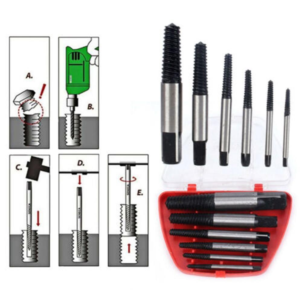 Auto Repair Tool Broken Head Screw Extractor Easy Operation Remove Stripped Broken Studs Auto Repair Tool