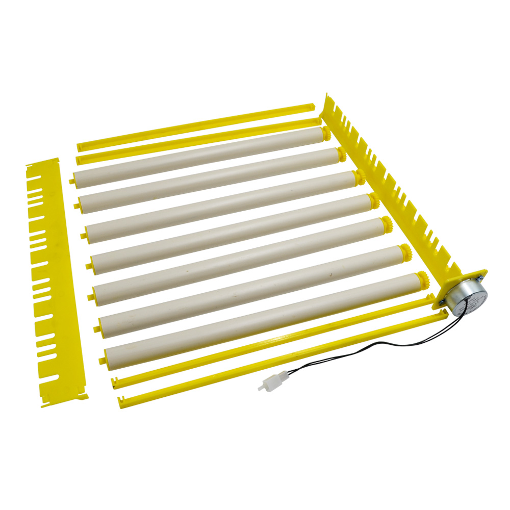 Automatic 360 Degree Rotary Egg Turner Roller Tray Farm Incubation Tool Duck Quail Bird Poultry Eggs Hatching Incubator N1: 7 tubes / Motor 220V