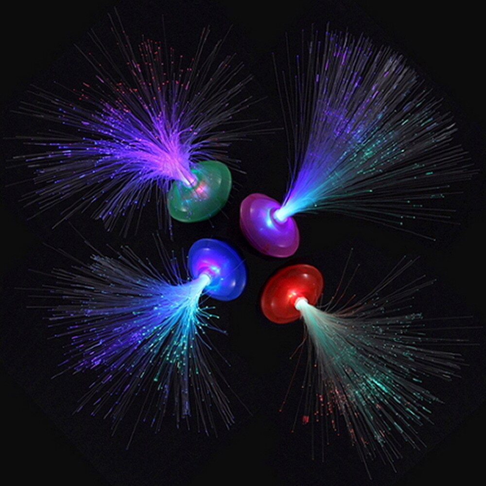 Worldwide LED Fiber Optic Nightlight Lamp Color Changing Beautiful Romantic festive night light Lamp