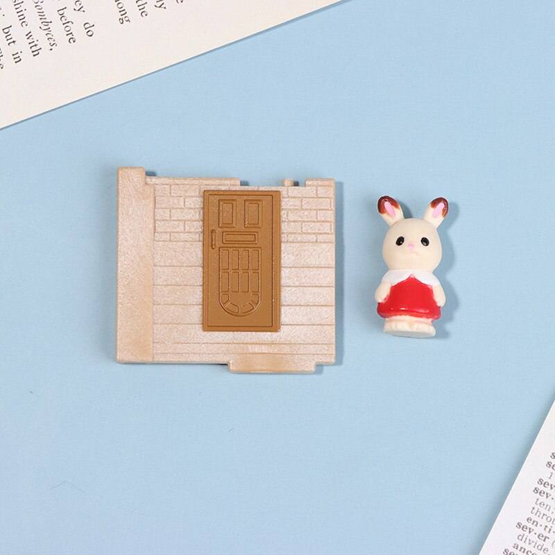 Arrivals Cute Bunny Play House Toy Doll House Accessories By The Wall Window
