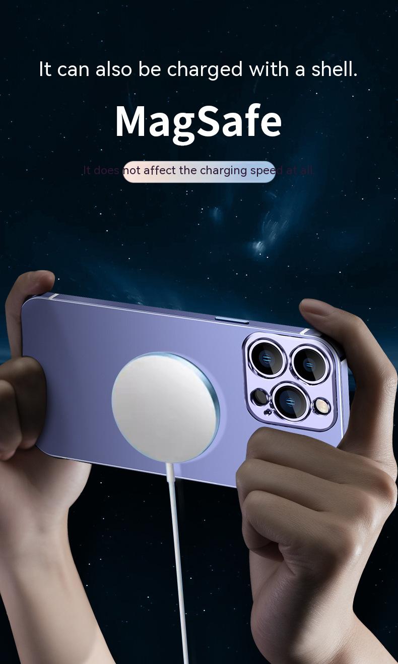 Metal stainless steel Case for iPhone 15 16 Pro Max Camera Protective Case iphone Original Color ultrathin Phone Back Cover