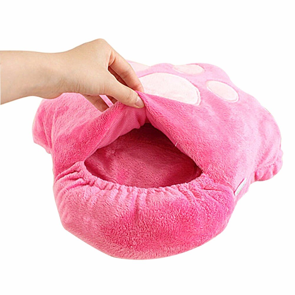 1pc/lot Big Feet Warm Slippers Cartoon USB Foot Warmer Shoes Computer PC Electric Heat Slipper Popular: Pink