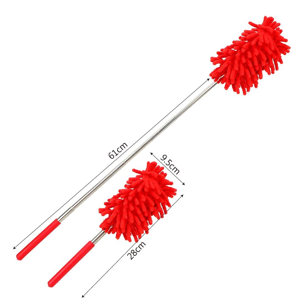 Dusters Dust Remover Cleanning Brush For Air-conditioner Furniture Shutter Home Car Cleaner Scrub Telescopic Washing Tool