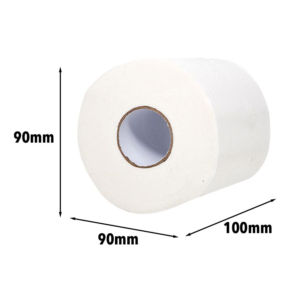 10 Rolls Silky Smooth Soft 3-Ply Toilet Paper Home Kitchen Recycled Toilet Tissue Highly Absorbent Hand Tissue For Daily Use
