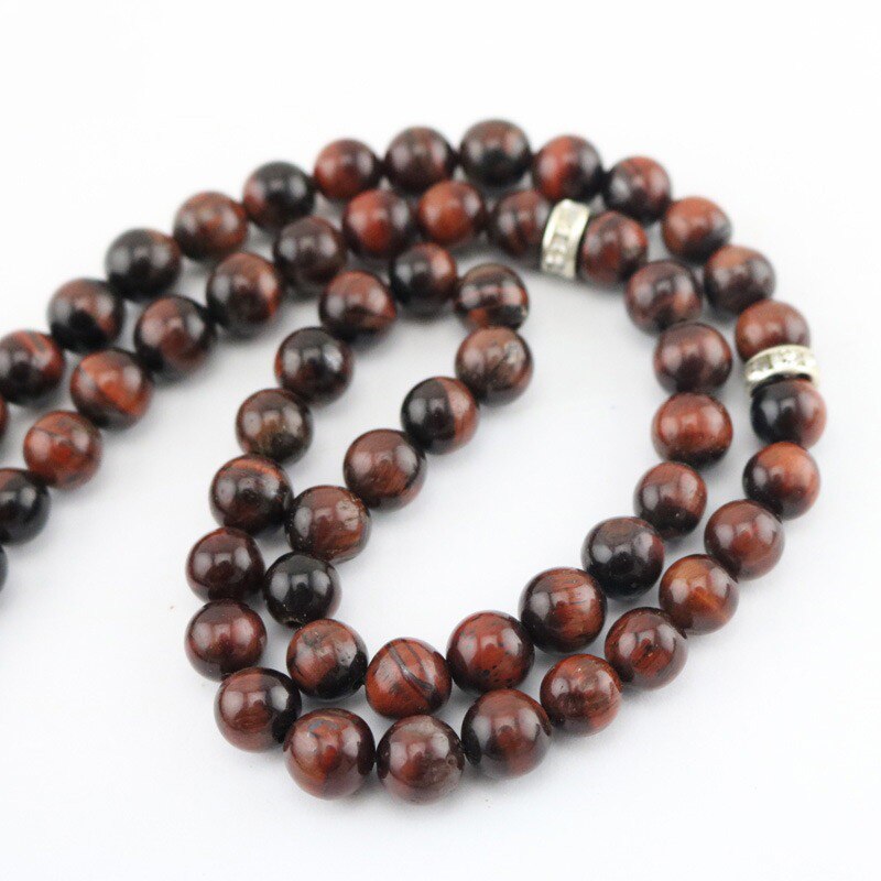 Chapelet de prière islamique pour hommes et femmes, forme ronde, 99 perles, chapelet musulman, Tasbih, Bracelet perlé, Islam, turquie, Allah mohamed