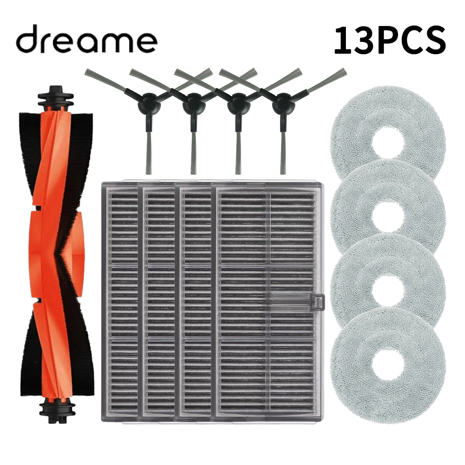 Dreame Mova E30 Ultra / Trouver E30 Ultra Vacuum Cleaner Replacement Accessories Main Side Brush Filter Mop Dust Bag