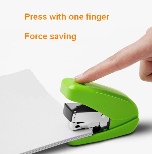 20 sheets Power Saving Stapler Metal Paper Stapling Stapler Office Supplies Office Accessories School-supplies