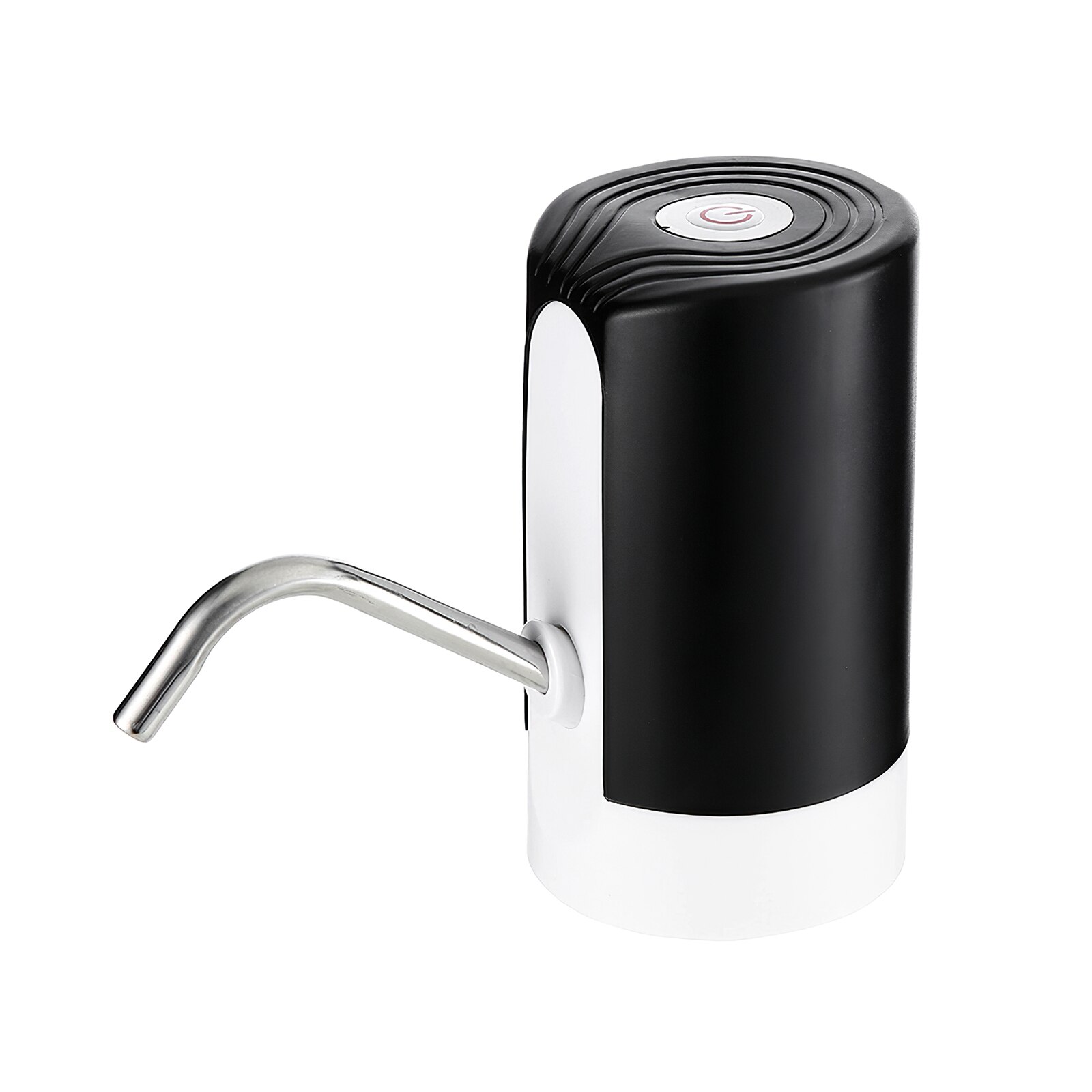 Water Fles Pomp Usb Opladen Automatische Drinkwater Pomp Draagbare Elektrische Water Dispenser Schakelaar Voor Water Pompen Apparaat: Black