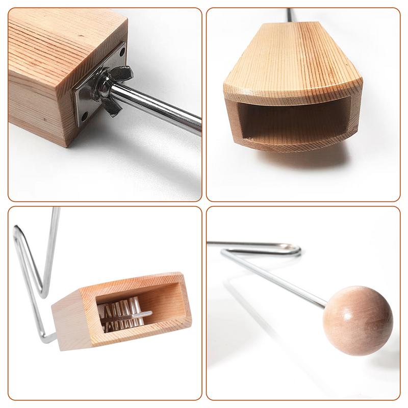 Vibra-Slap Percussion Instrument Wood Percussion Instrument Percussion Musical Instrument Vibraslap Unique Musical Loud Stage