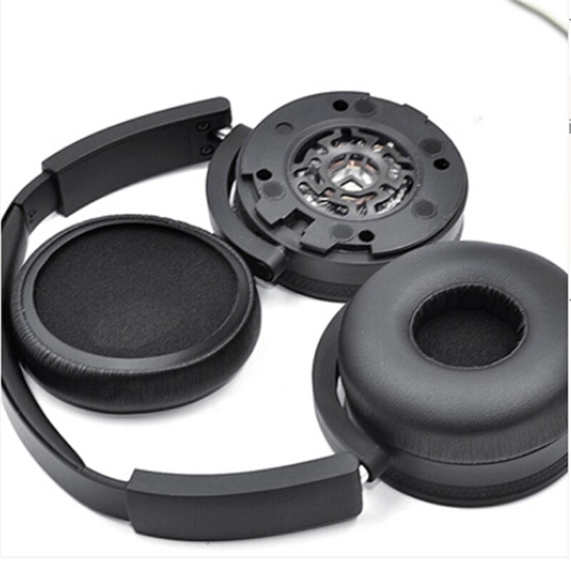 1 Paar Vervanging Leather Earpad Hoofdband Kussens Comfortabele Oor Pad Voor Akg Y50 Y55 Y50BT Headsets