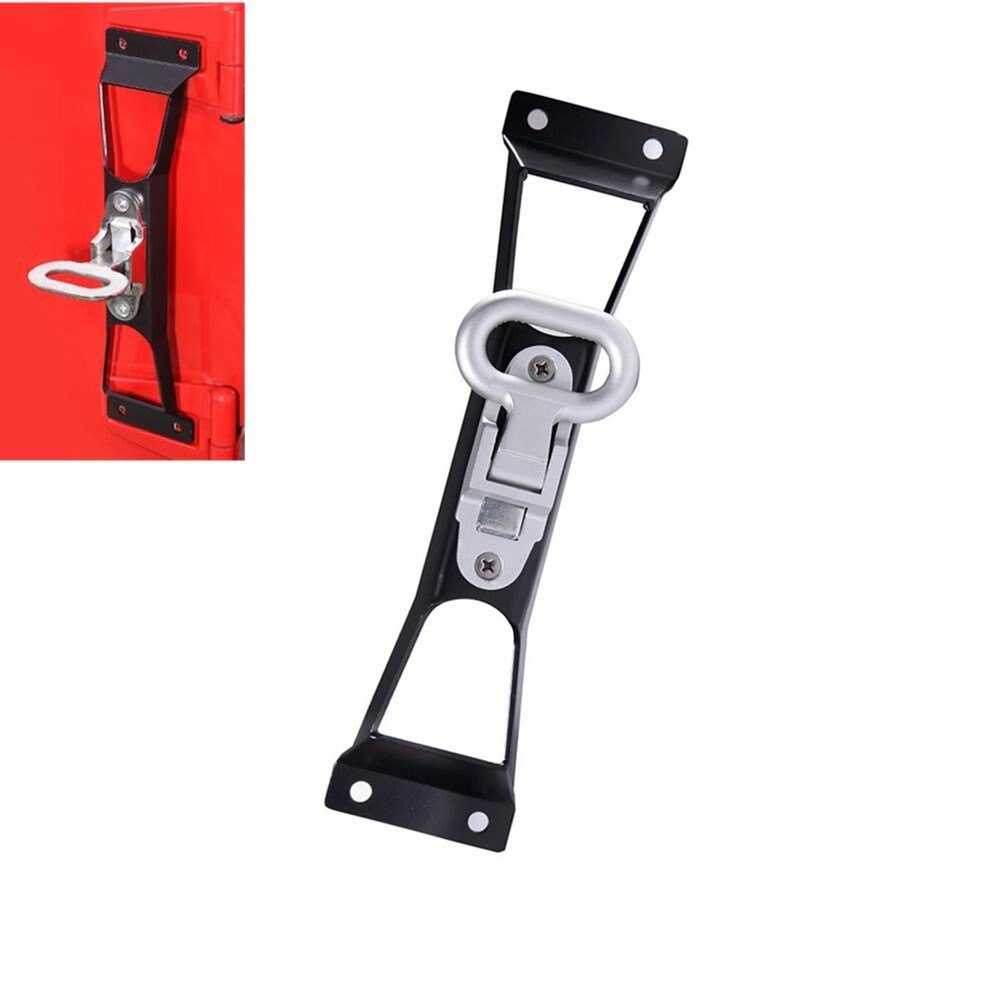 For Jeep JK Accessories Foot Pedal Door Hinges Foot Pedal Peg For Jeep Wrangler JK 2007 Exterior Parts: Black