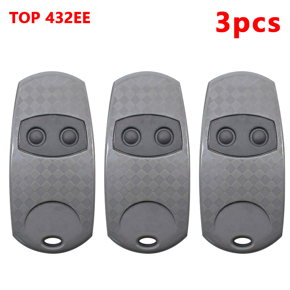 3 stuks CAME TOP 432NA 432EV 432EE 434EV 434EV 434EE 434NA TOP432EV TOP432EE TOP432NA 433.92MHz Garagedeur afstandsbediening: YELLOW