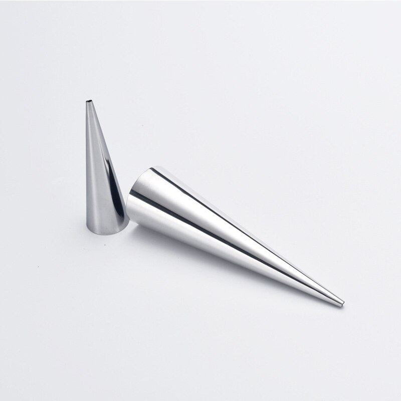 Neu12/24 stücke Croissants Formen Konische Gebäck Edelstahl Große Schraube Croissant Werkzeug Backen Gebäck Kegel bilden Kuchen Brot bilden