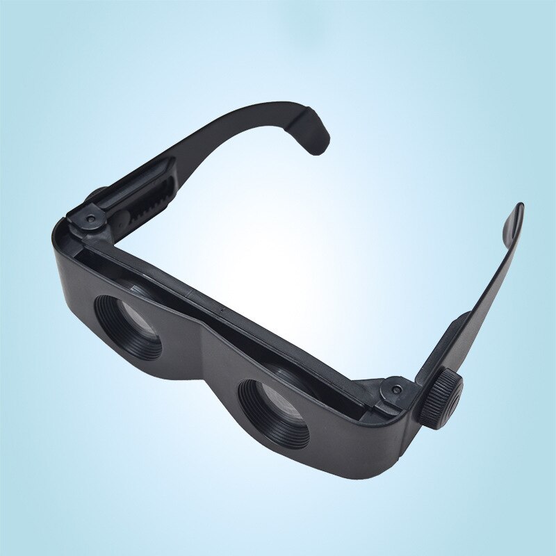 Draagbare Vergrootglazen Plastic Lens Vergrootglas Verrekijker Telescoop Voor Horloge Voetbalwedstrijd Outdoor Vissen Wandelen ENA88