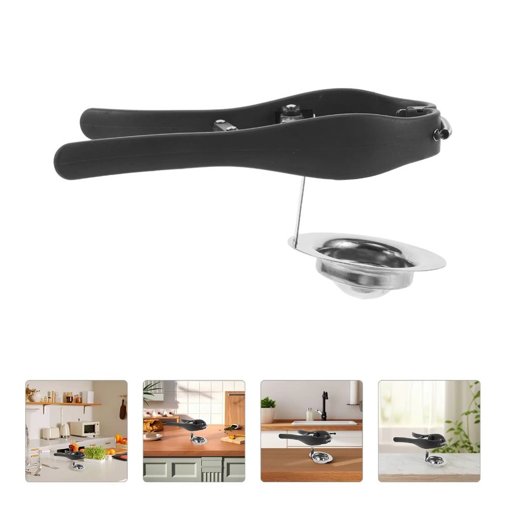 Ręczny otwieracz robić jajek 3 w 1, szybkozłączny obcinak robić jajek, łamacz robić skorupki jajka, narzędzie robić usuwania skorupki jajka ze stali nierdzewnej 304, narzędzie robić pieczenia