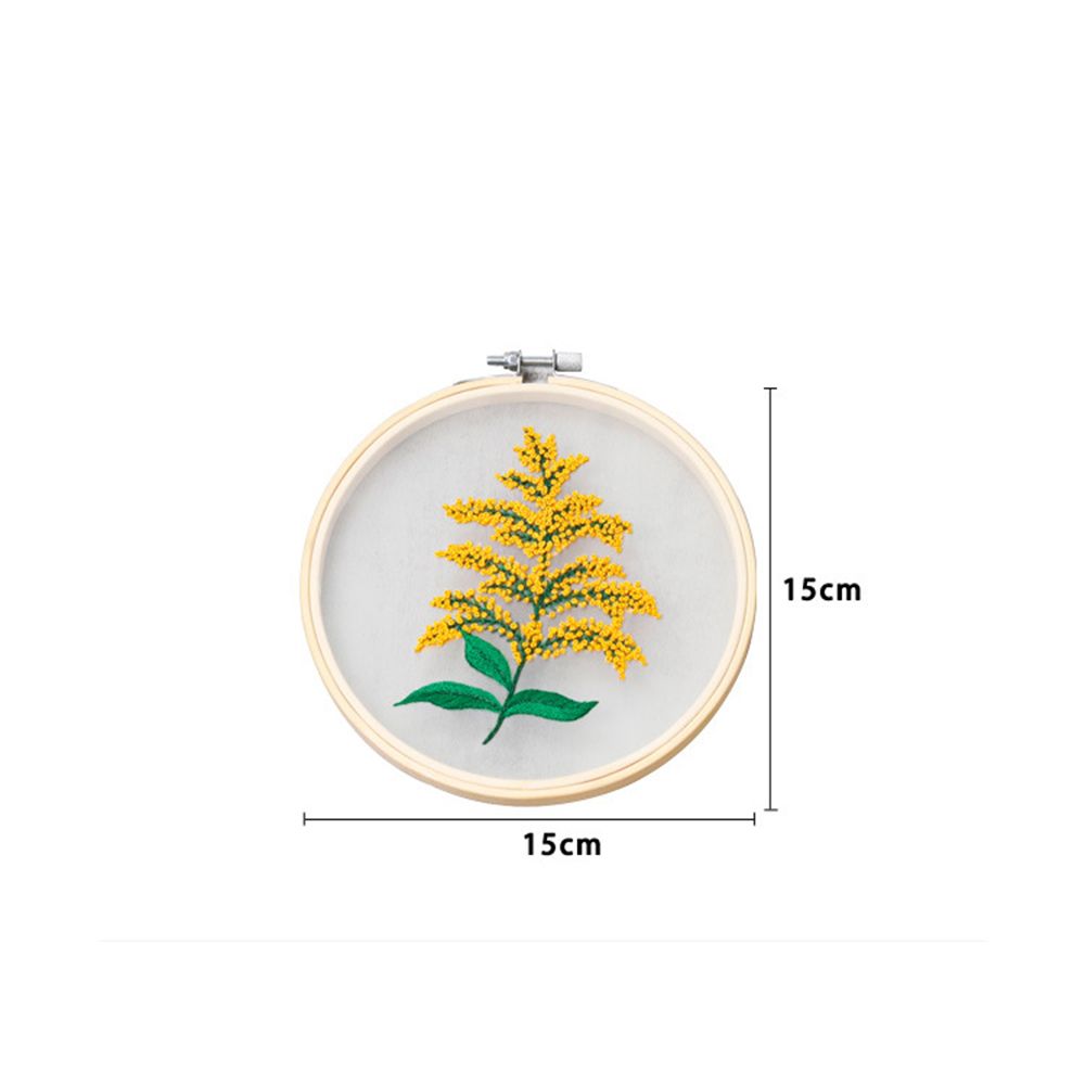 Manual DIY Needle Arts Arts Crafts Embroidery Set Needlework Tools Cross Stitch Kit Embroidery Material Bag