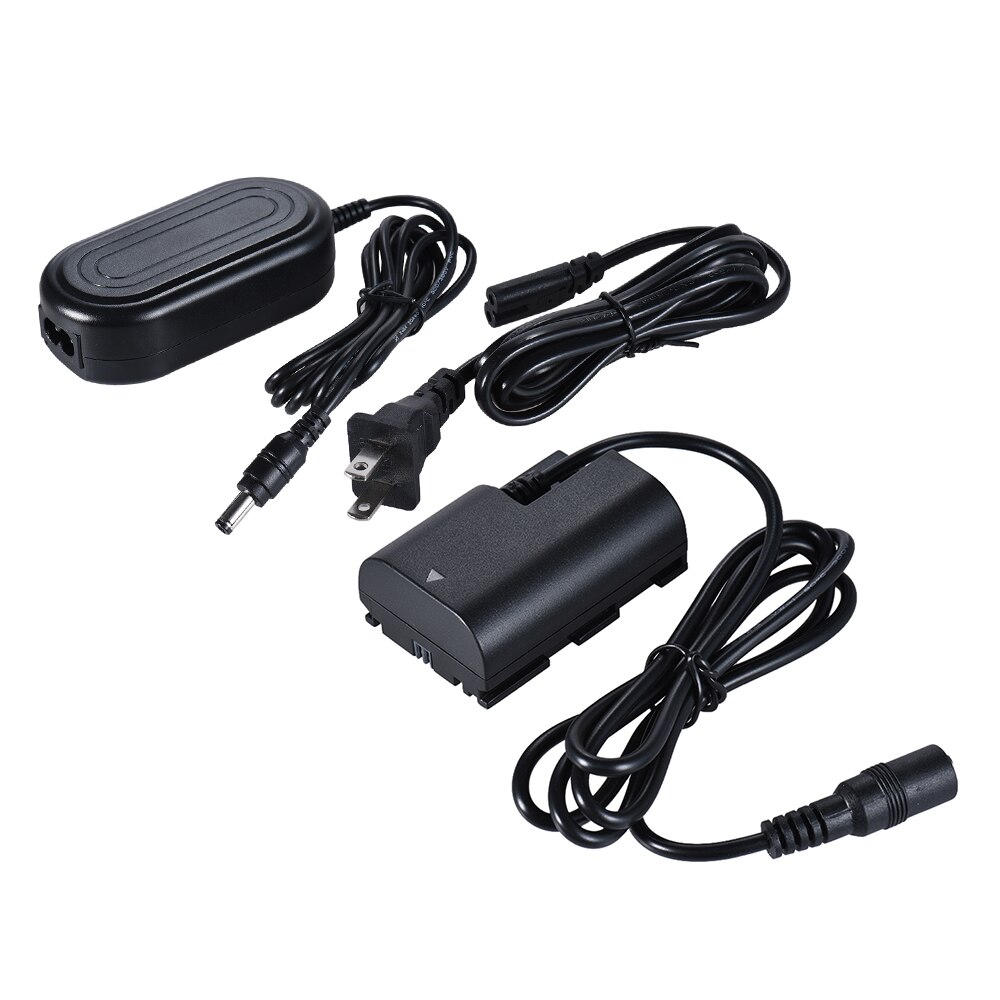 Andoer ACK-E6 AC Voeding LP-E6 LP-E6N DC Coupler Dummy Batterij Adapter Camera Oplader voor Canon DSLR