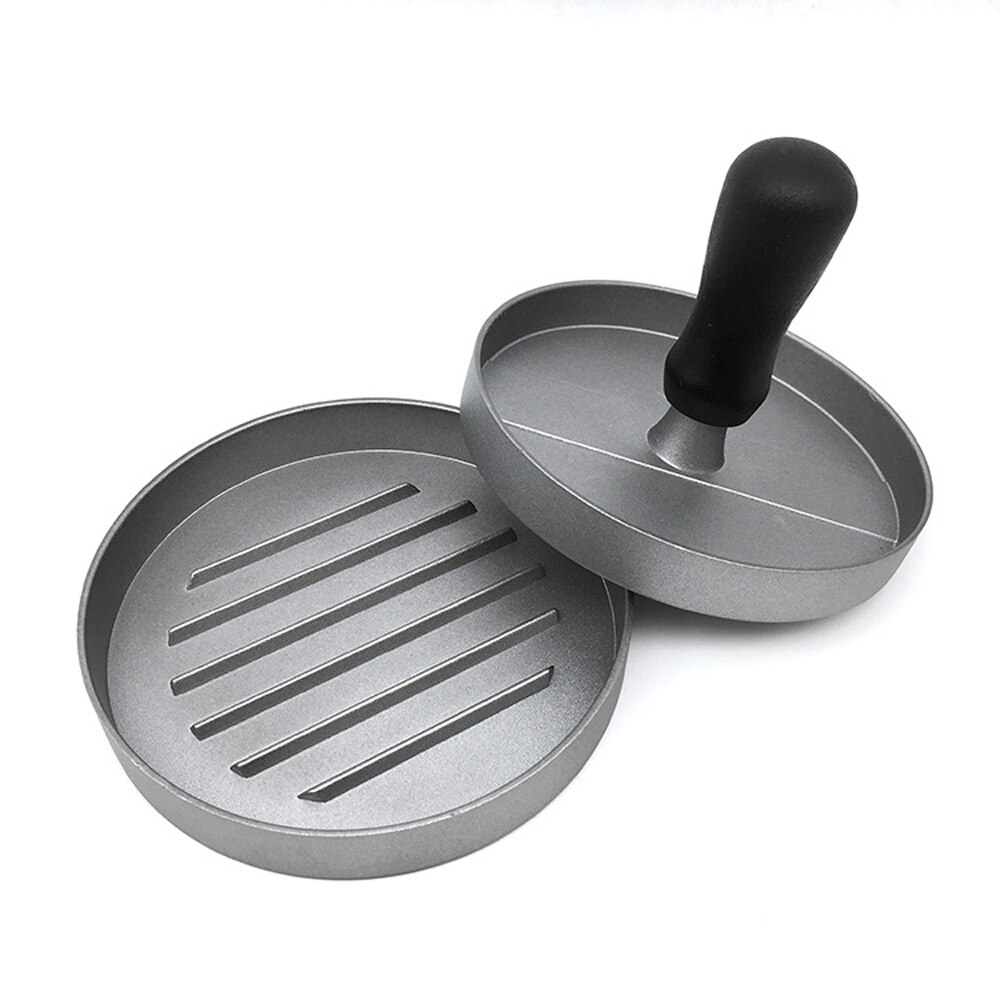 11 cm Hamburger Meat Beef Grill Round Shape Hamburger Press Aluminum Alloy Burger Press Patty Maker Mold
