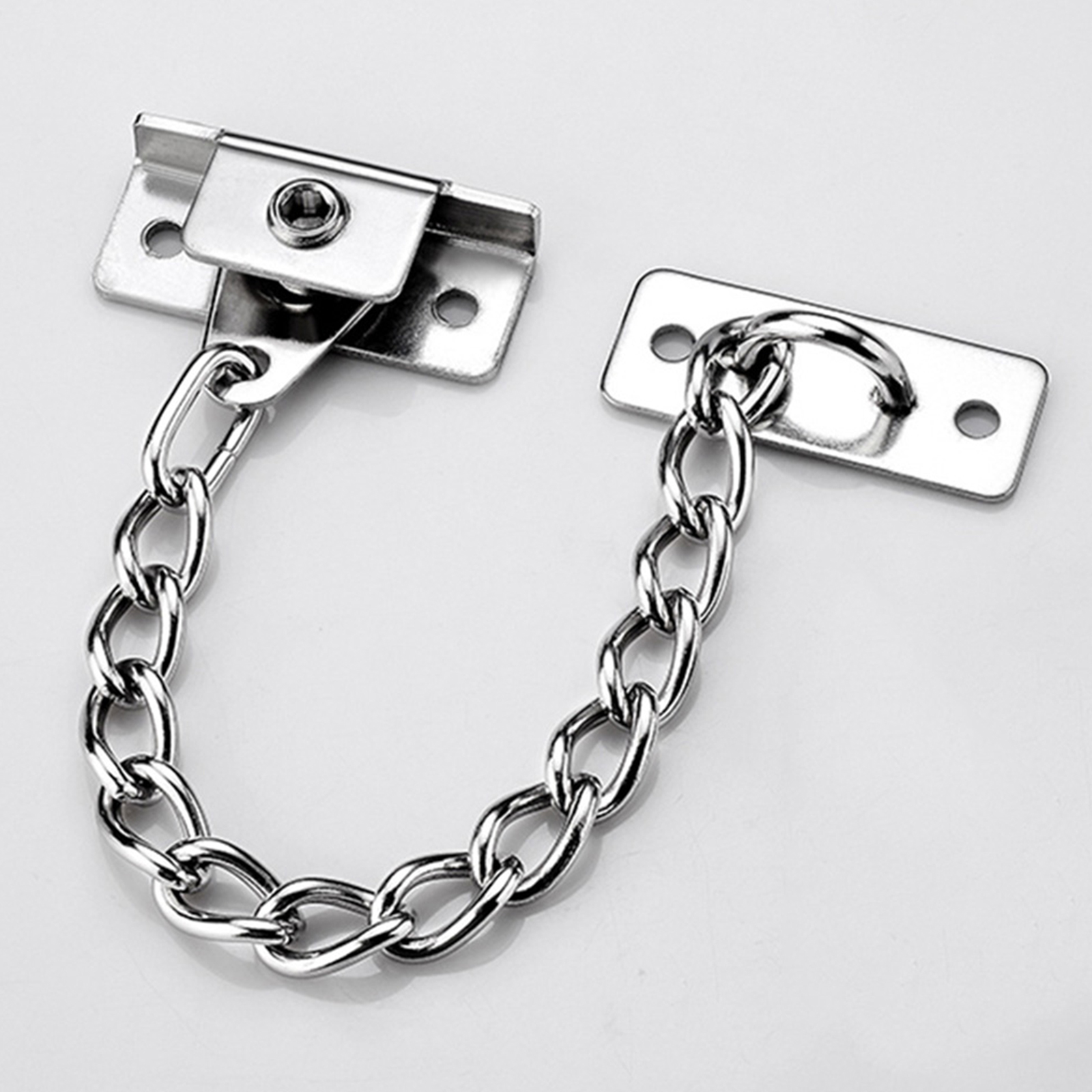 Stainless Steel Window Chain Lock Sliding Limiter Lock Stop Door Restrictor