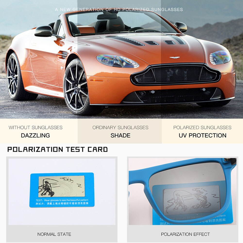 Gafas de sol con revestimiento polarizado para hombre y mujer, lentes de sol grandes con patrón decorativo para deportes al aire libre, ciclismo, pesca, montura de movimiento grande