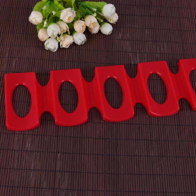 1/2pcs Folding Wine Bottle Rack Beer Holder Silicone Pad Cans Beer Tank Fridge Organizer Save Space Stacking Tool Kitchen Tools