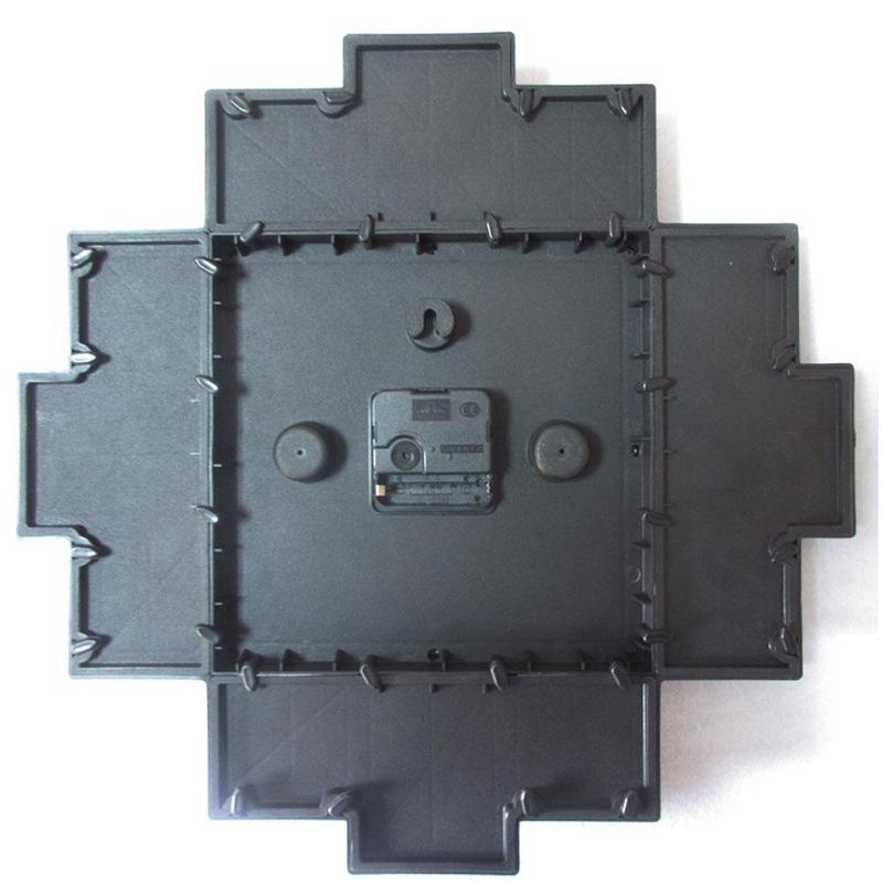 14 Inch Photo Frame Clock Metal Photo Frame Wall Clock Color Paint Aluminum Frame Clock Without Battery