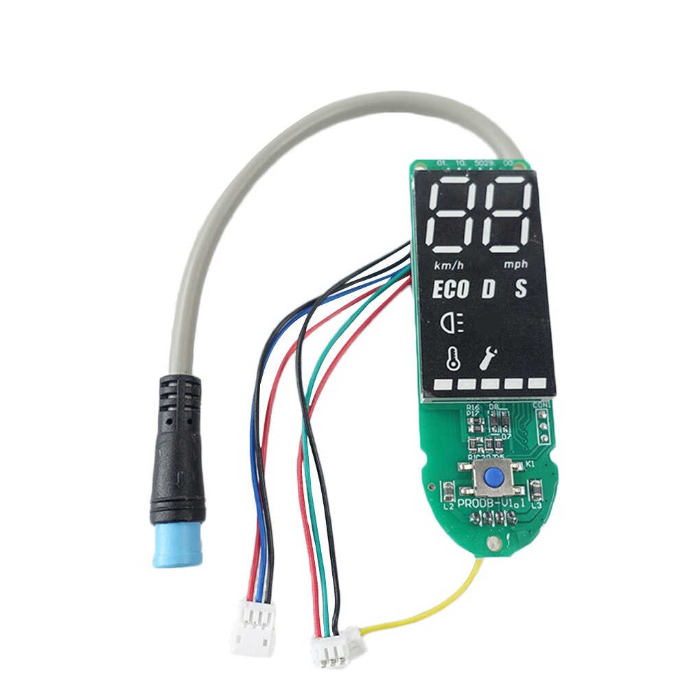 Repuesto para patinete eléctrico Xiaomi M365, placa de circuito, pantalla Digital, tablero, piezas de repuesto: Default Title