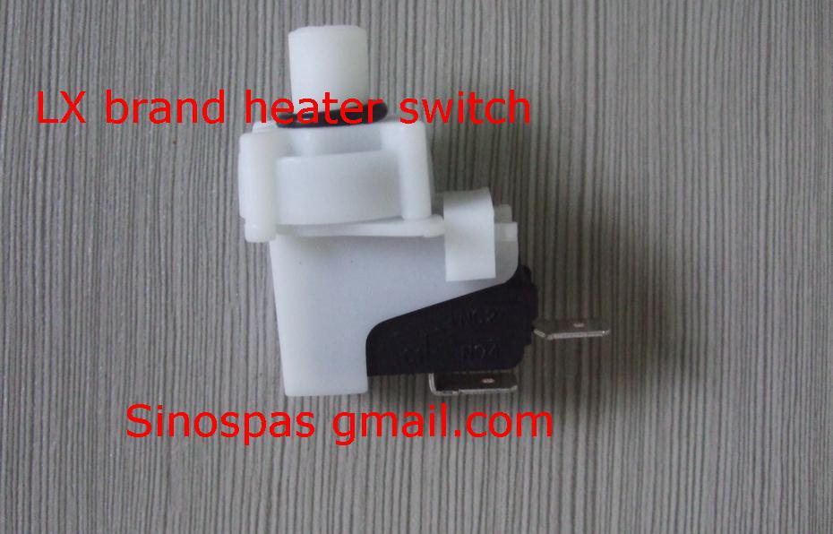 LX heater Flow pressure switch for H-R series bathtub heater H30-R1 H30-R2 H30-R3 flow switch