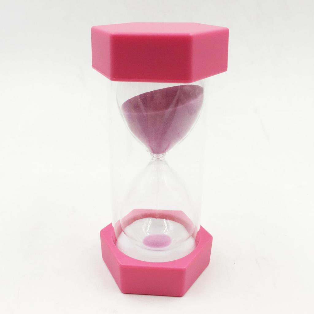 Plastic Sand Timer Clock Sandglass Hourglass 4/6/20/30 Minutes Collectables