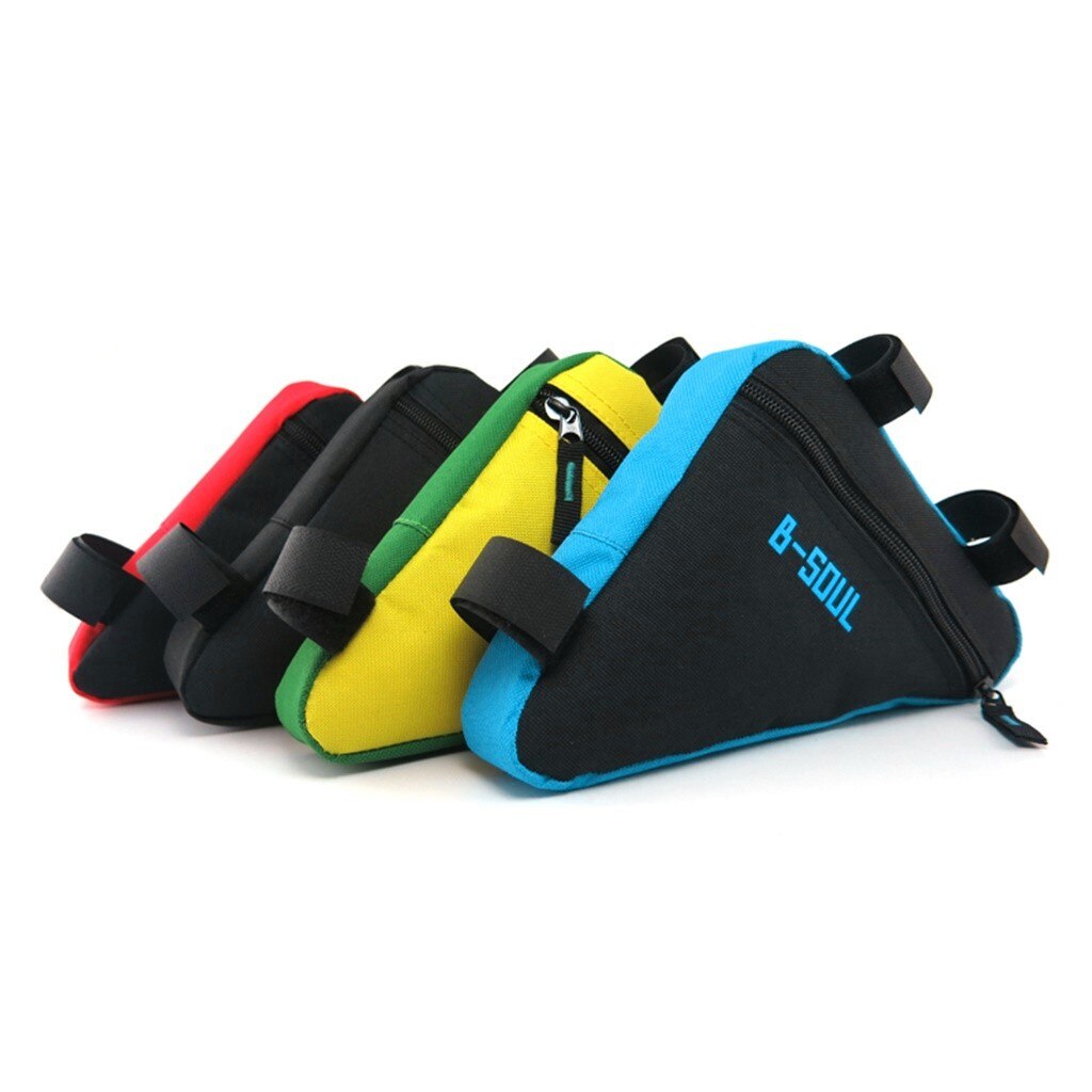 Bike Bicycle Cycling Bag Front Tube Frame Phone Waterproof Bicycle Bags Triangle Pouch Frame Holder Portable Bycicle Accessories