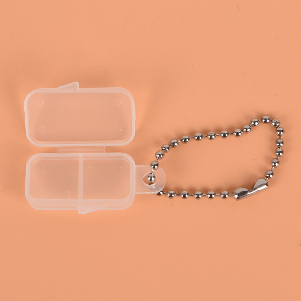Hearing Aid Clear Plastic Battery Case Batteries Box Button Battery Storage Protective Holder Hard Case Fit For 312# 10# 675#