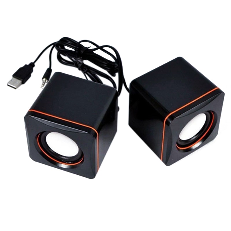 Mini Draagbare USB Bedrade Desktop PC Speaker Music Player Luidspreker 3.5mm Multimedia Speakers Voor Tablet Computer Notebook