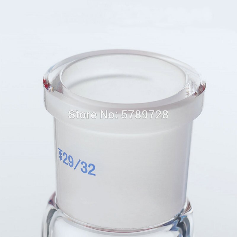 1 stk 50ml to 2000ml enkeltmundede destillationskolbe med fladbundet standard frostet mund 19# 24# 29#