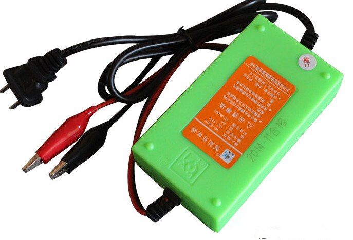 Motorsykkel batteri smart lader 12v 2a bil batteri lader motorsykkel smart lader