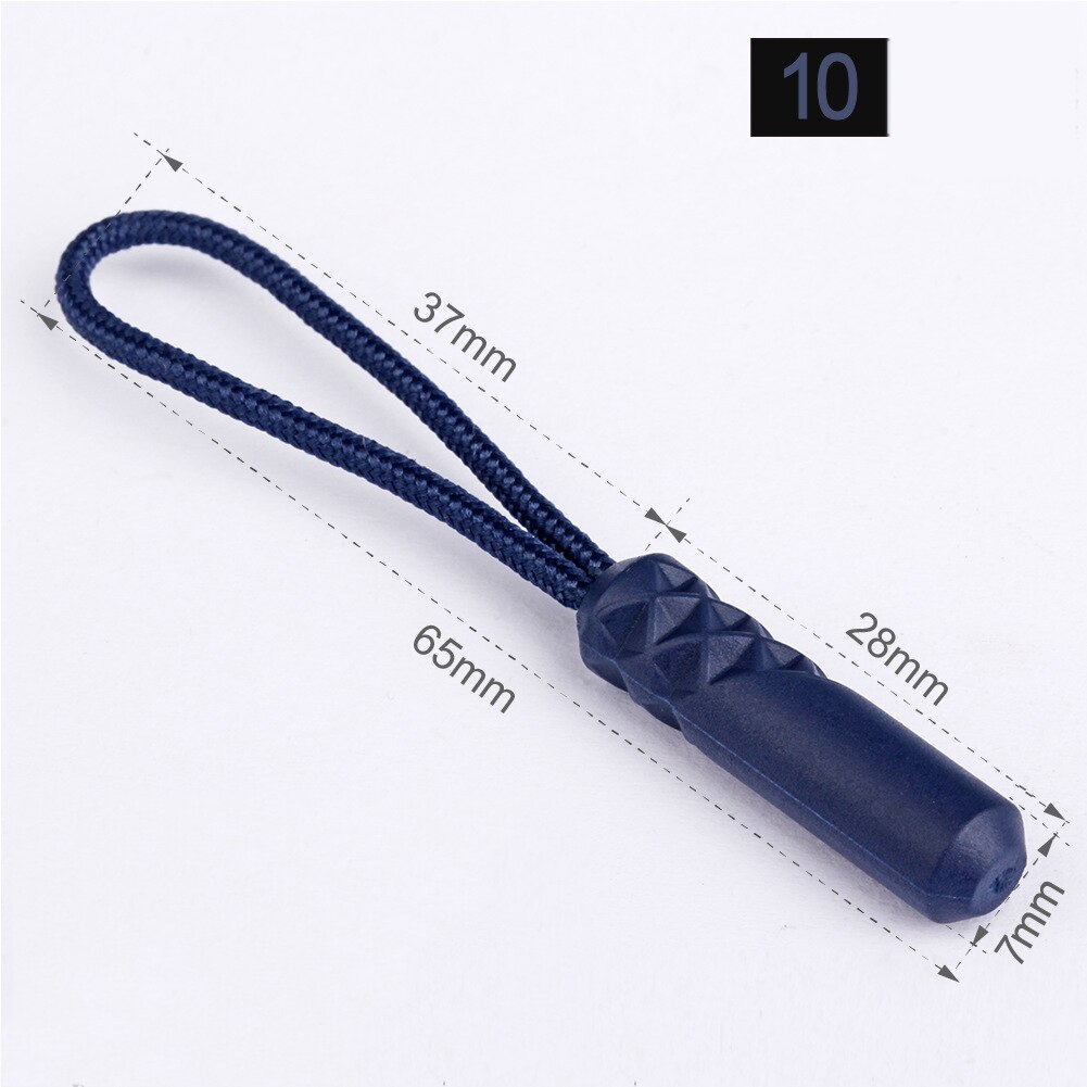 Jinggege 20pc rits pull puller einde fit touw tag vervanging clip gebroken gesp fixer ritssluiting tabblad Travel tas koffer tent rugzak (Color : 6