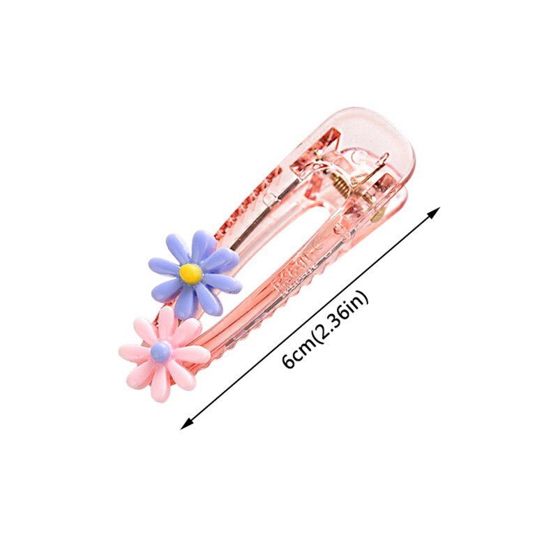 5 Stks/set Bloem Fruit Baby Haar Clips Meisjes Haarspelden Haarspeldjes Kinderen Haar Accessoires Leuke Cartoon Kinderen Haar Ornament