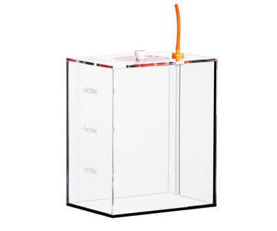 Red Starfish Dosing Pump Scale Liquid Storage Bucket With Scale 1.5L/2.5L/4.5L Liters Acrylic made Reef: 2.5L