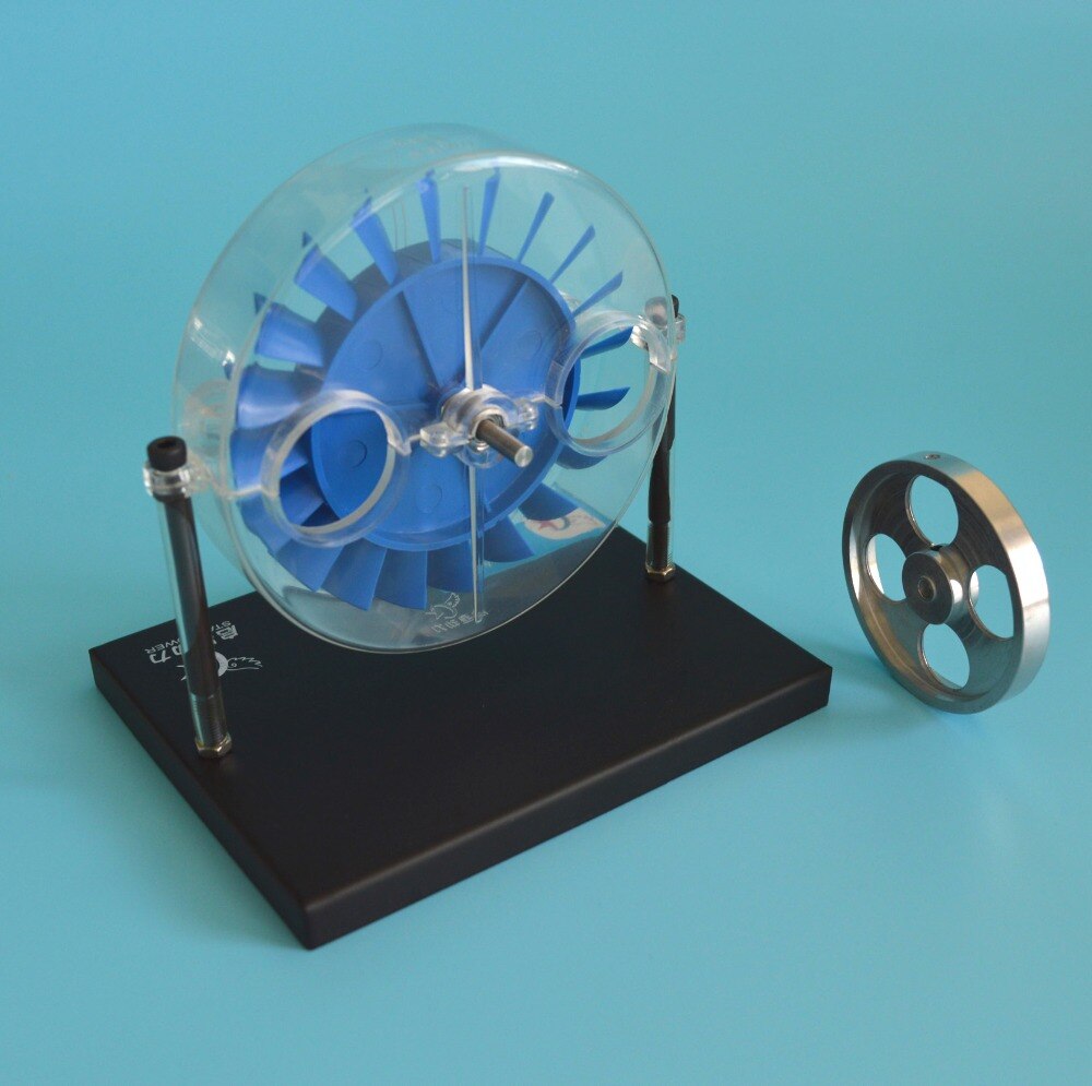 Eentraps stoom turbine model Hoge school natuurkunde standaard configuratie laboratorium demonstratie instrument Wetenschap speelgoed