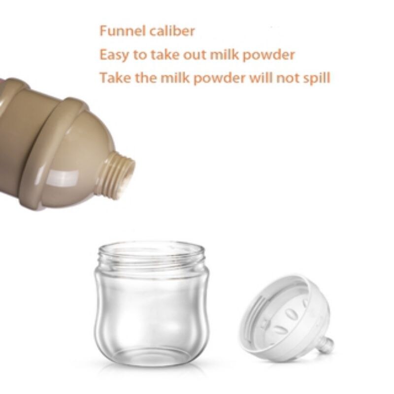 Baby Milk Powder Box Color Milk Powder Box Independent Layered Milk Powder Grid Convenient Three-layer Milk Powder Box