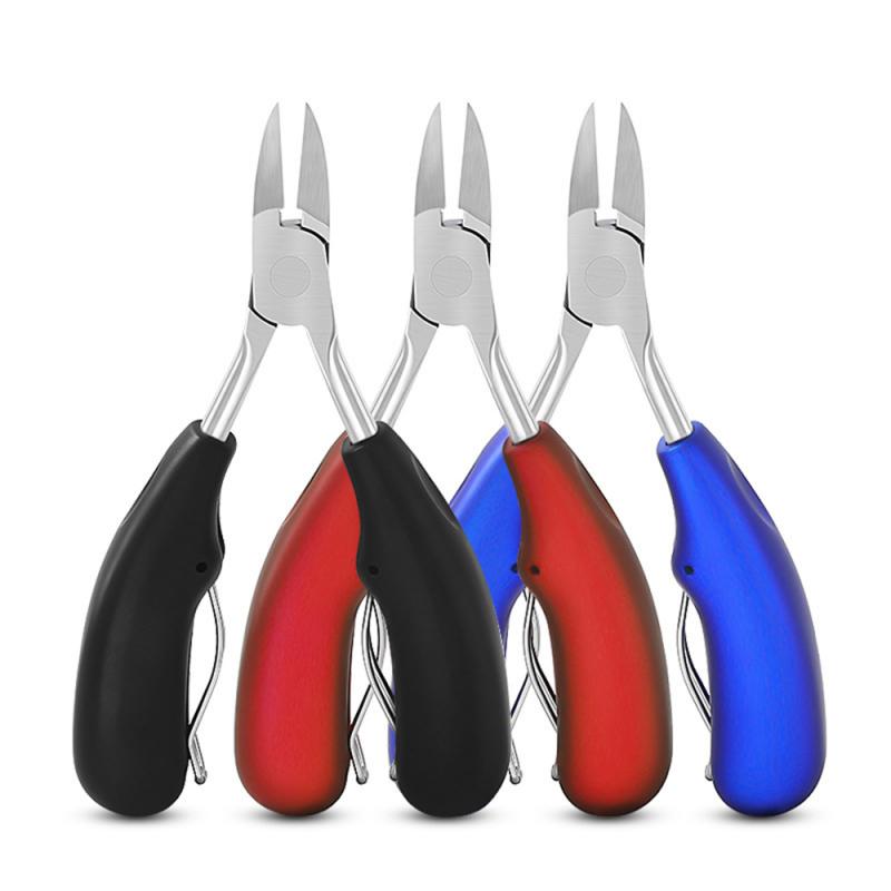 1Pcs Teen Nagelknipper Correctie Dikke Nagels Ingegroeide Teennagels Tangen Cutters Dode Huid Vuil Remover Pedicure Care Tools