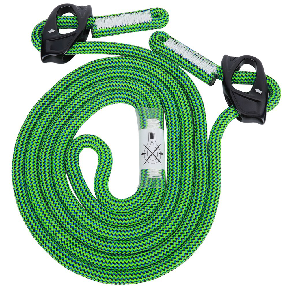 22KN Prusik Cord Loop Adjustable Climbing Single / Double End Cord Loop Tree Arborist Mountaineering Descending Equipment