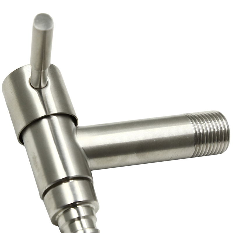 Grifo jardín exterior de , grifo de lavadora, acero inoxidable, para cocina, baño, fregadero, mopa, piscina, grifos de agua