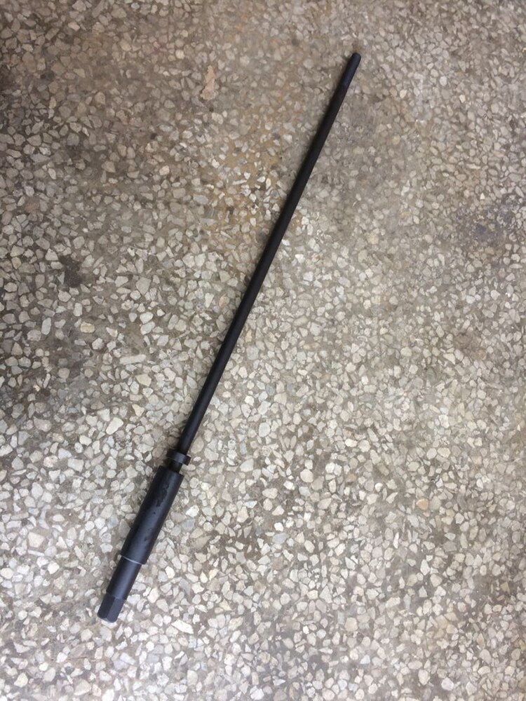 1PC Taiwan Vertical Rocker Turret Milling Machine Overall Drawbar 7/16 Fine Pitch R8 Pneumatic Tool Change Draw Bar