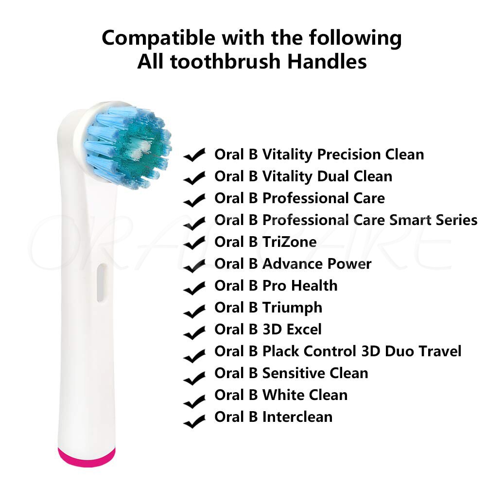 4 Pcs Electric Toothbrush Heads EB17D Replacement... Grandado